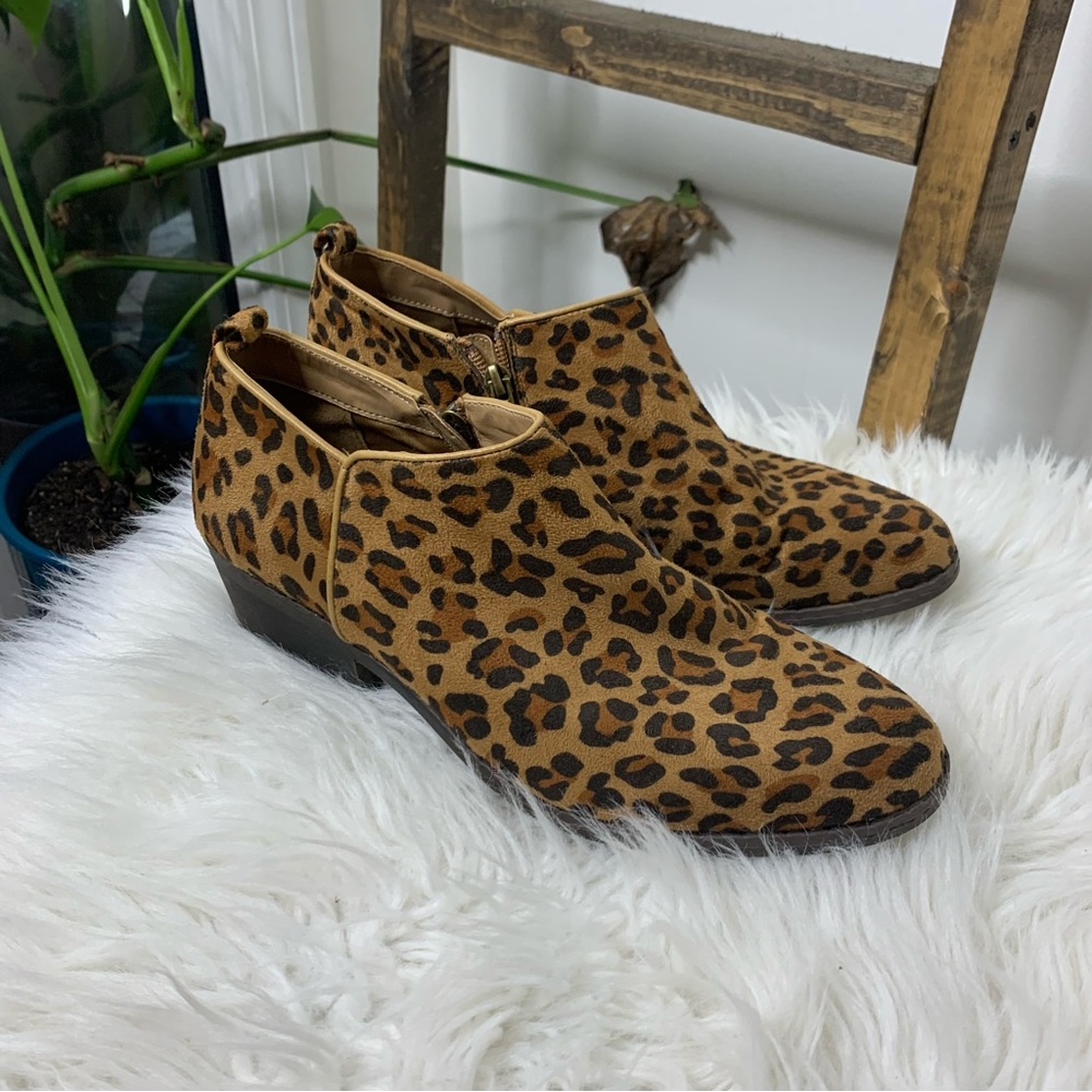 Xappeal Leopard Print Booties